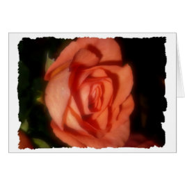 Tarjeta color de rosa