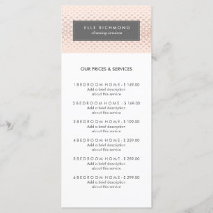 Tarjeta color de rosa adaptable del estante del