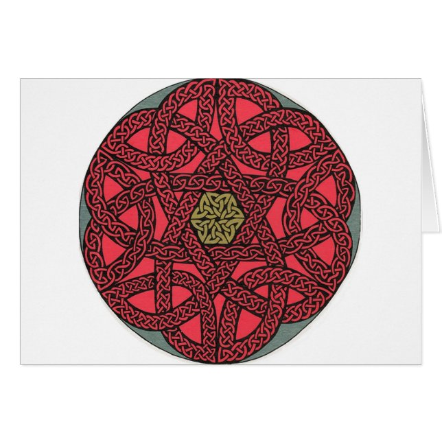 Tarjeta color de rosa mística 1 (Anverso (Horizontal))