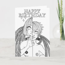 Color Me En Gemini Angel Demon Anime Cumpleaños