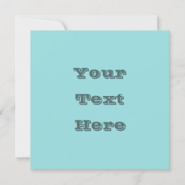 Tarjeta Color sólido de la temporada de primavera verde az