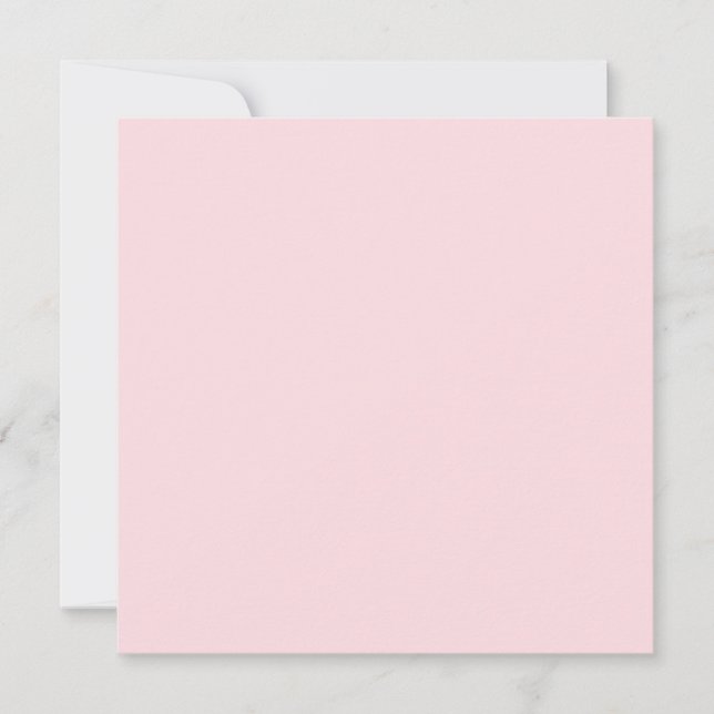 Tarjeta Color Sólido Rosa Bubblegum  (Anverso)