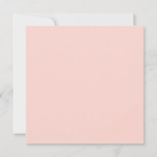 Tarjeta Color Sólido Rosa Claro Pastel