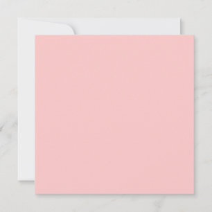 Tarjeta Color sólido Rosa Té Rosa