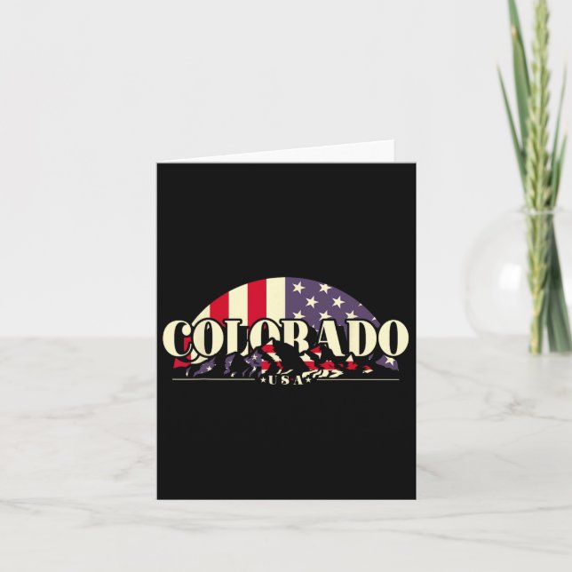 Tarjeta Colorado del estado de Estados Unidos (Anverso)