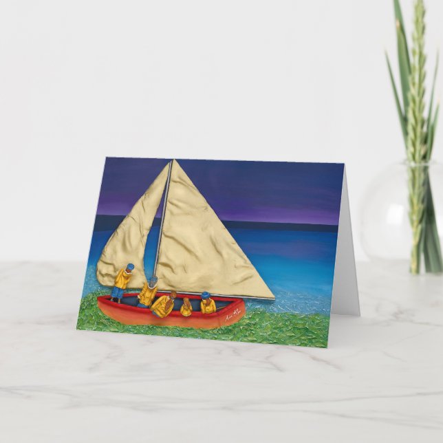 Tarjeta Colores de la isla (Anverso)