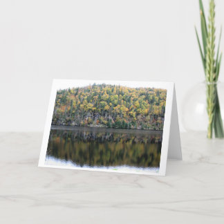 Tarjeta Colores de otoño en el noroeste de Ontario