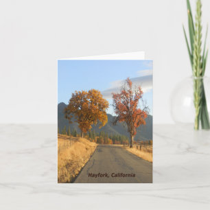 Tarjeta Colores del otoño...