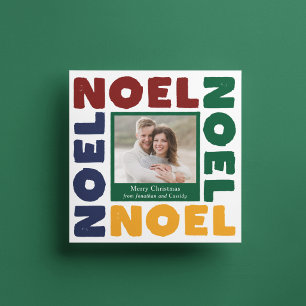 Tarjeta Colores primarios Noel Foto contemporánea de vacac