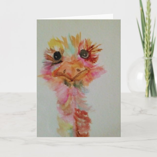 Tarjeta colorido divertido (Anverso)