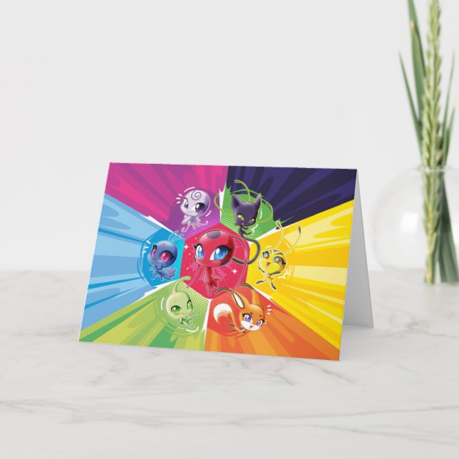 Tarjeta Colorido Kwamis (Anverso)