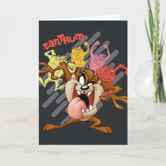Tarjeta Colorido "Tantrum" TAZ™