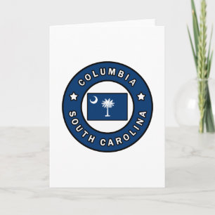 Tarjeta Columbia Carolina del Sur