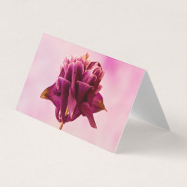 Tarjeta Columbina Rosa Borgoña