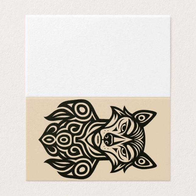 Tarjeta Comandante Furry (Exterior desplegado)