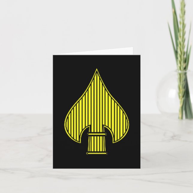 Tarjeta Comando de Operaciones Especiales de EE. UU. Logo  (Anverso)
