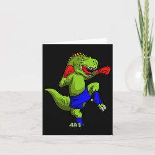 Tarjeta Comb mixto de arte marcial de Muay Thai Mma Fighte
