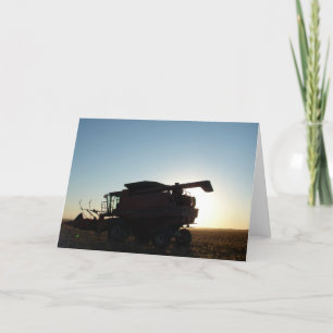 Tarjeta Combinar al atardecer