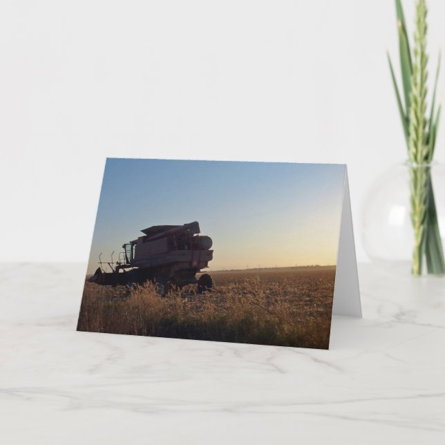 Tarjeta Combinar al atardecer (Anverso)