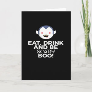 Tarjeta Come Bebe Boo Espantoso Diseño De Halloween Creati