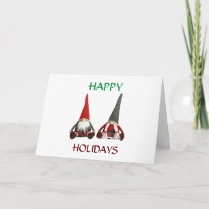 TARJETA **COME, BEBE Y ALÉGRATE** GNOMOS GENIALES