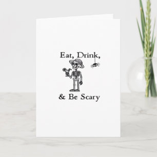 Tarjeta Come Bebe Y Sé Espantoso Estilo Estético de Hallow