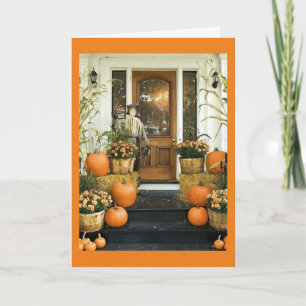 TARJETA COME BEBIDA Y SEA "MIEDO" ESTE HALLOWEEN