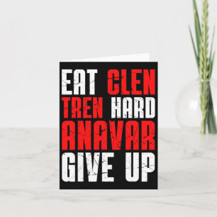 Tarjeta Come Clen Tren Hard Anavar Regrese
