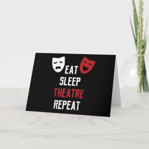 Tarjeta Come Dormir Atre Repetir - Gif Actor Musical de Br