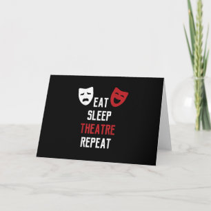 Tarjeta Come Dormir Atre Repetir - Gif Actor Musical de Br