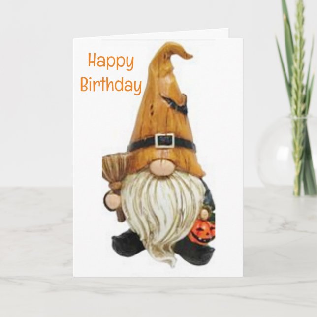 TARJETA COMEDIC GNOME TU *70* CUMPLEAÑOS (Anverso)