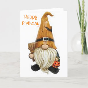 TARJETA COMEDIC GNOME TU *80* CUMPLEAÑOS