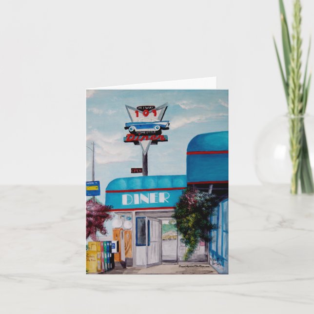 Tarjeta Comensal de la carretera 101 (Anverso)