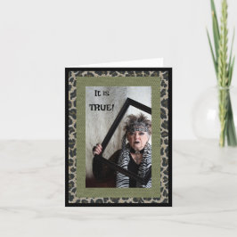 Tarjeta Comer demasiado en Acción de Gracias