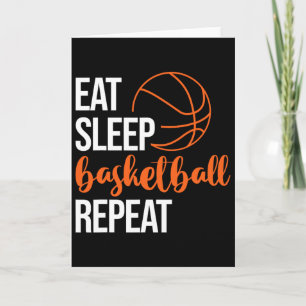 Tarjeta Comer Dormir Dibujar Repetir Diversión Deporte Mot