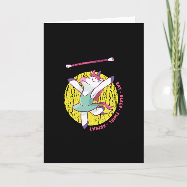 Tarjeta Comer el twirl del sueño (Anverso)