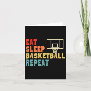 Tarjeta Comer Sleep Bysketbyll Ropa De Repetición Para Chi