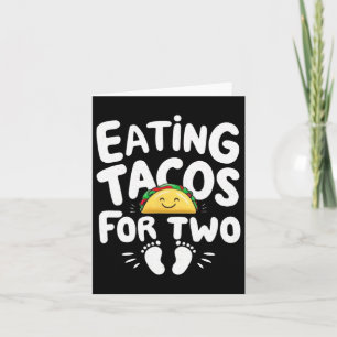 Tarjeta Comer Tacos Para Dos Días de la Madre Cinco De May