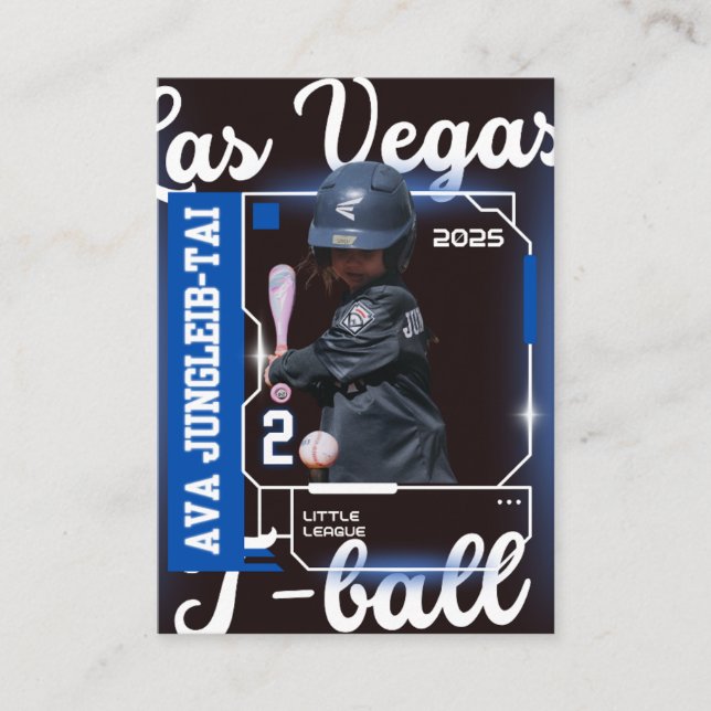 Tarjeta comercial Ava (Anverso)