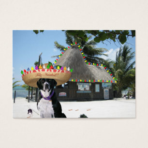 Tarjeta comercial de la "diversidad" del perro del