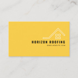 Tarjeta comercial de Roofing Company