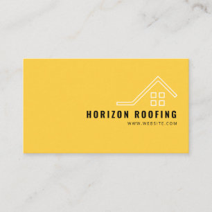 Tarjeta comercial de Roofing Company