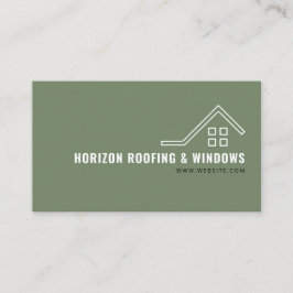 Tarjeta comercial Roofing & Windows Company