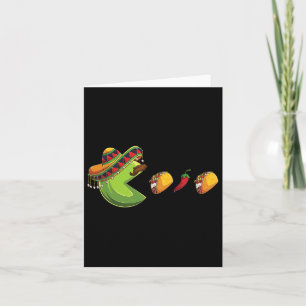Tarjeta Cómese Tacos Cinco De Mayo Niños Mujer M