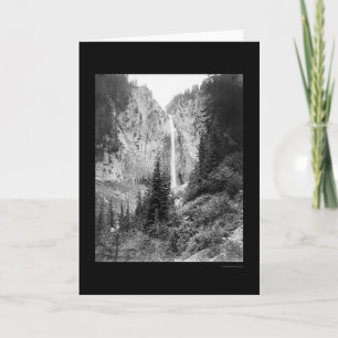 Tarjeta Comet Falls, Mount Rainier, WA 1922