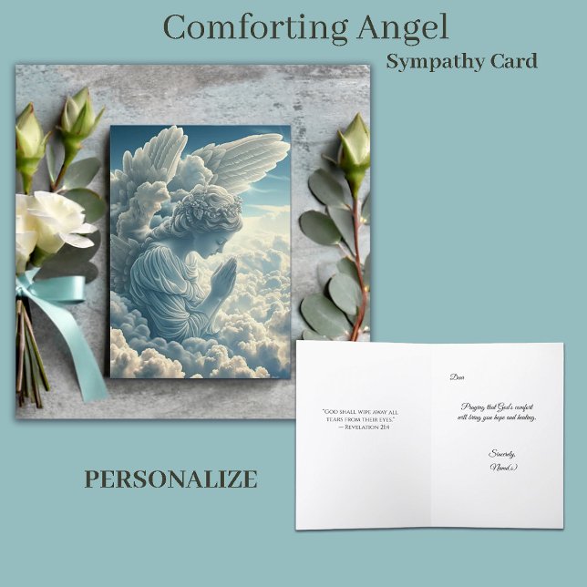 Tarjeta Comforting Angel Sympathy (Subido por el creador)
