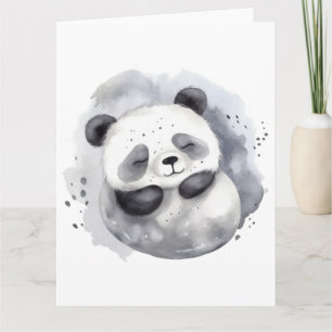 Tarjeta Comfy Panda