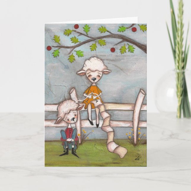 Tarjeta Comfy y Cosy - Aniversario de la Corona (Anverso)