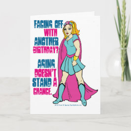Tarjeta Comic Book Hero Birday Card