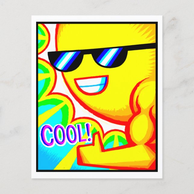 Tarjeta cómica #1404 Imprimir arte (Anverso)